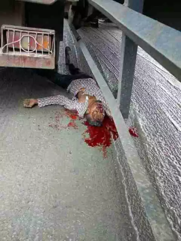 Impatient Truck Drivers Crush 3 Dead In Rivers State (Graphic Photos)